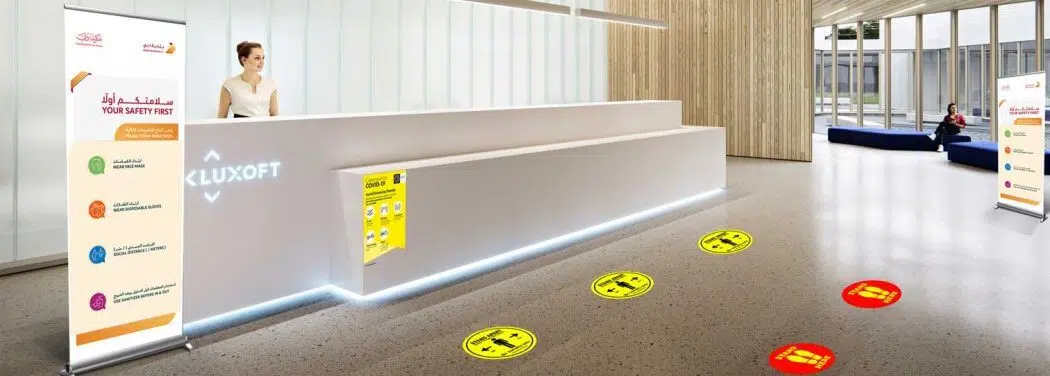 cover floor sticker