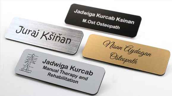 name badges dubai