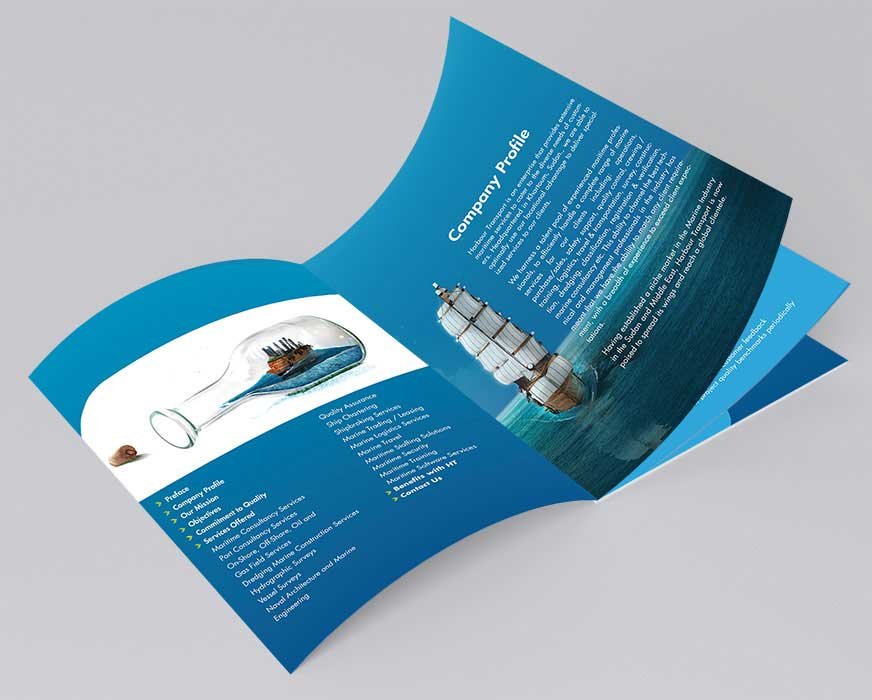 company profile printing