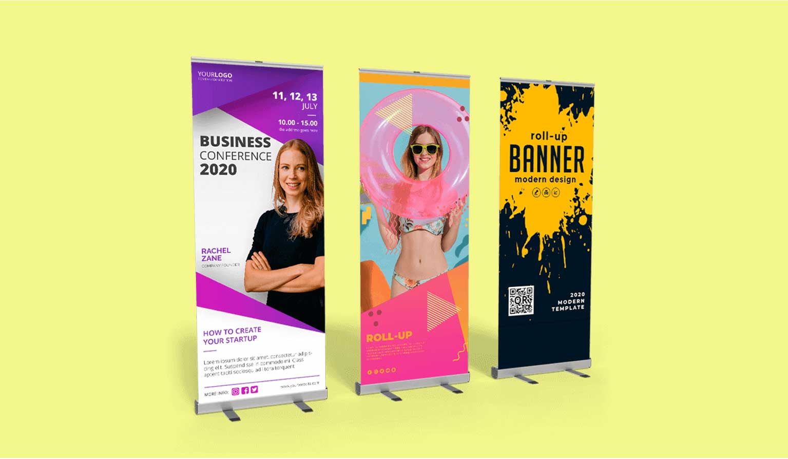 roll up banner in Dubai