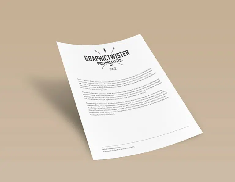 letterhead printing in Dubai