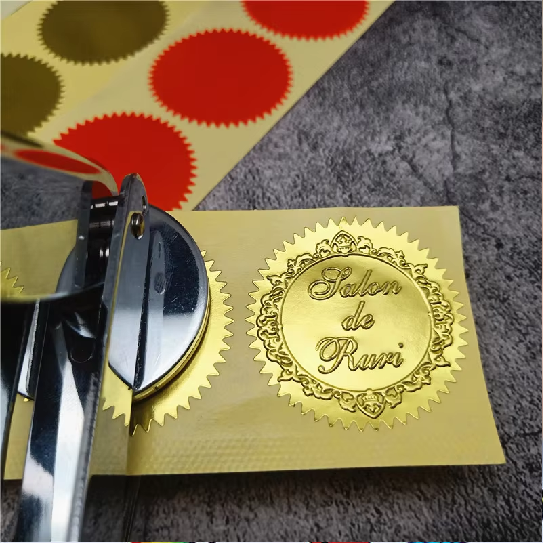 Embossing Seal Stickers