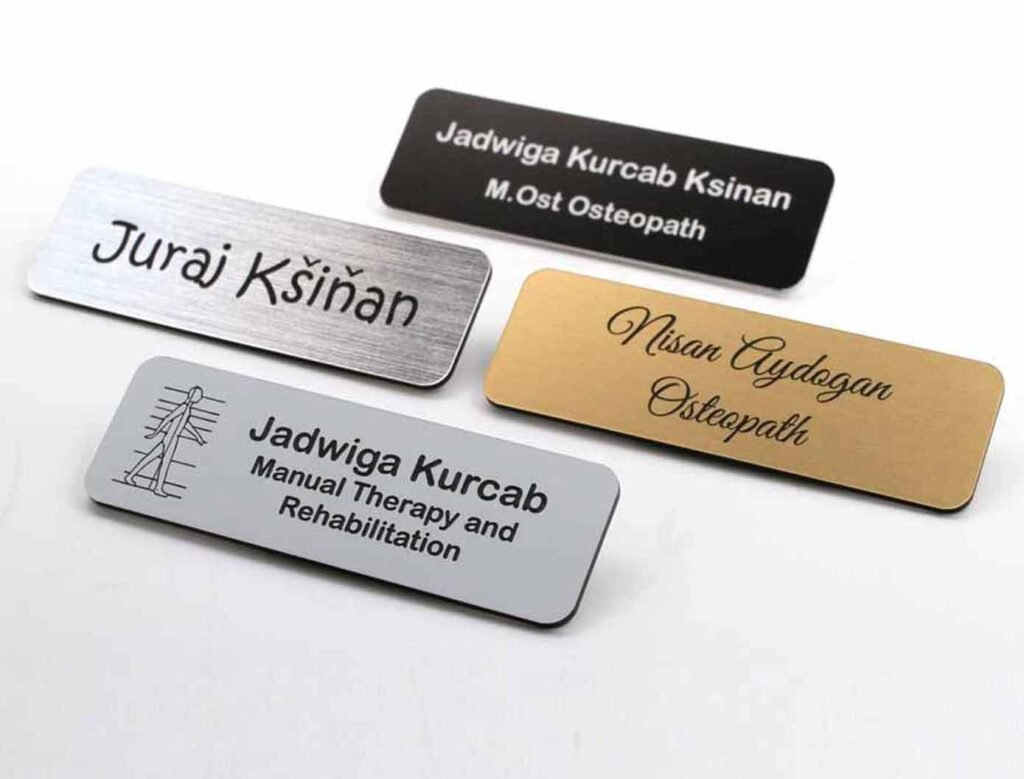 name badges dubai