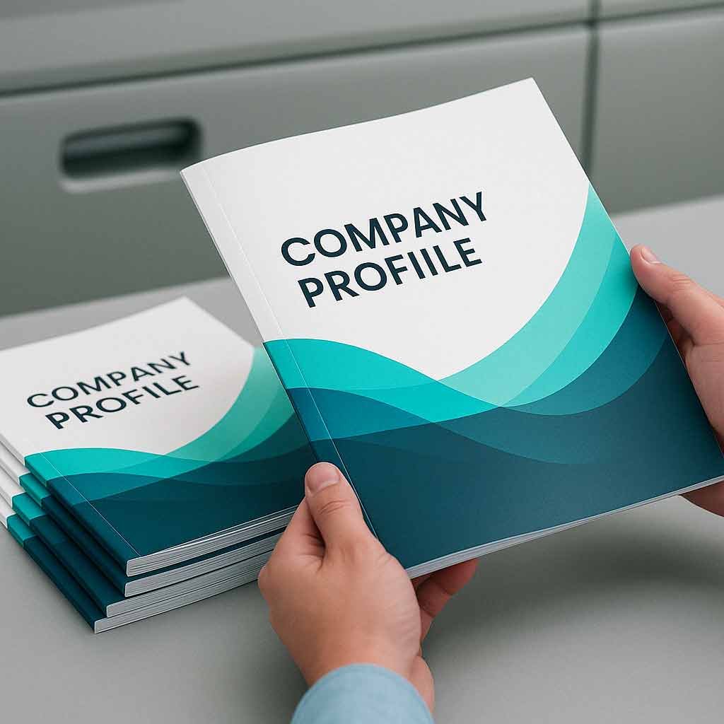 company profile printing in Dubai