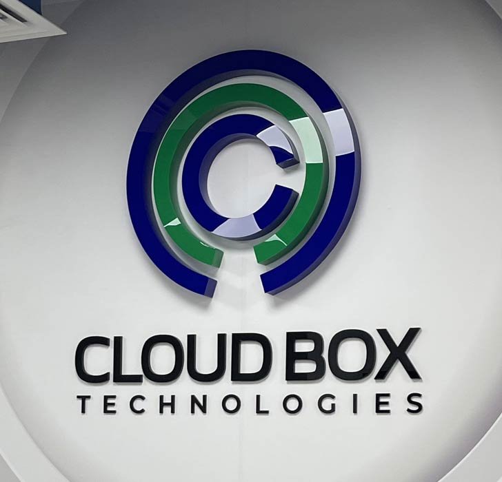 3D acrylic reception logo sign