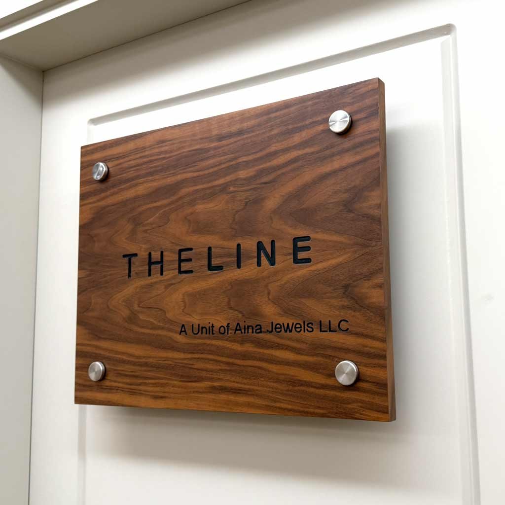 wooden Name plates