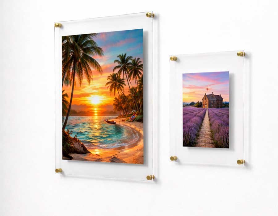 Acrylic frames in dubai