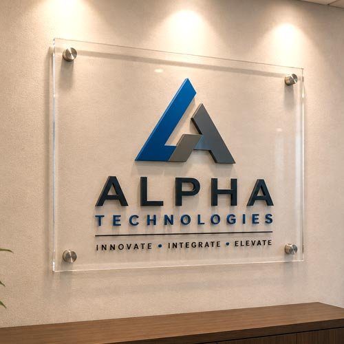 acrylic signage Dubai