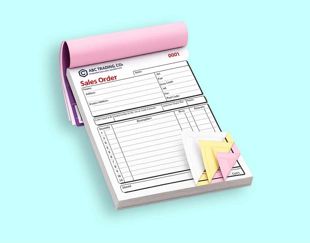 Invoice book printing dubai Custom NCR Bill Books Receipt Books UAE 1
