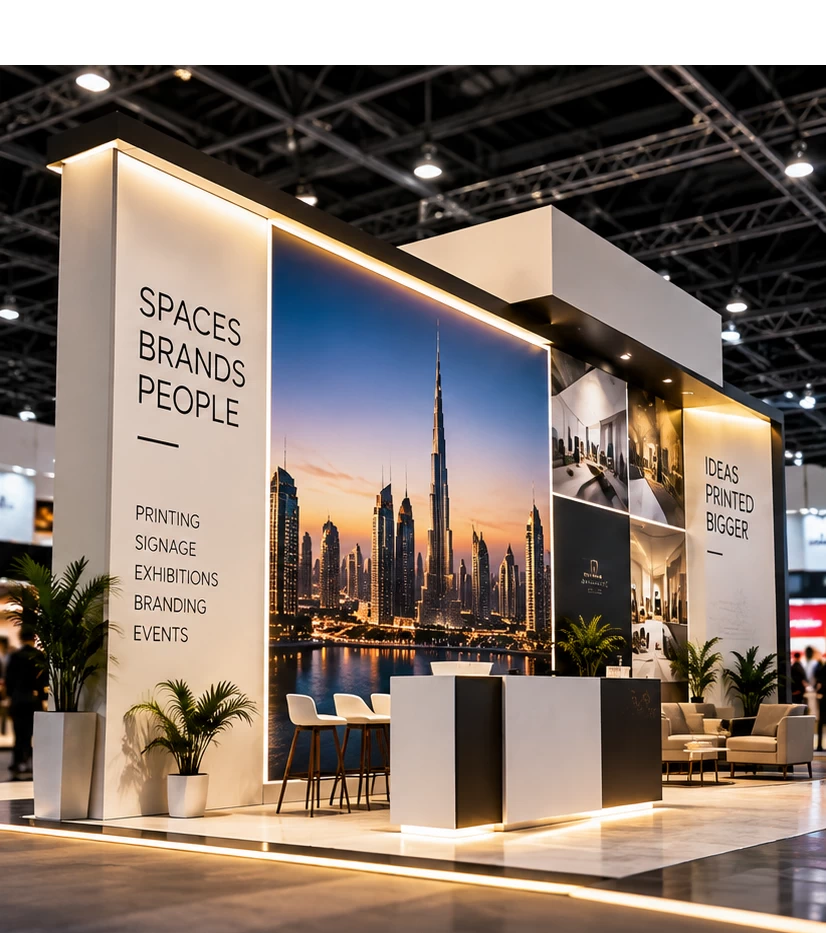 Business cards and branded print materials produced by Jdesigno Dubai